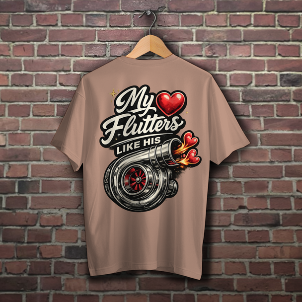 Relaxed T-Shirt "Turbo-flutters"