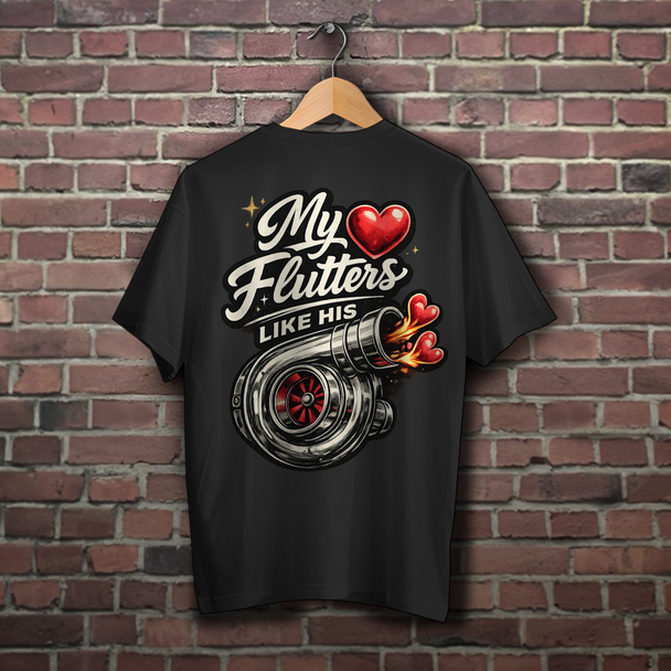 Relaxed T-Shirt "Turbo-flutters"