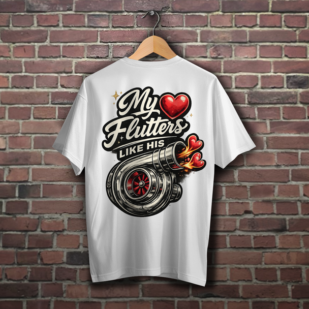 Relaxed T-Shirt "Turbo-flutters"