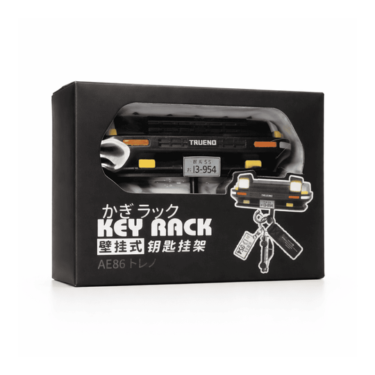 AE86 Schlüsselhalter mit Licht – Wandhaken für Schlüssel & Keychains