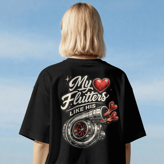 Relaxed T-Shirt "Turbo-flutters"